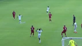 Cawdy Williams a marqué un beau but sur le terrain de Liverpool, mardi en Youth League. 