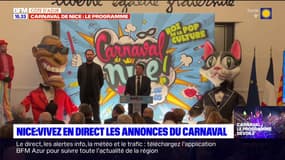 Carnaval de Nice: le maire, Christian Estrosi, rappelle l'importance de l'événement
