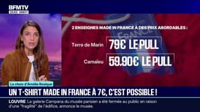 LE CHOIX D'AMÉLIE ROSIQUE - Un t-shirt made in France à 7 euros, c'est possible !