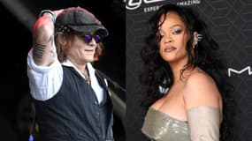Johnny Depp et Rihanna