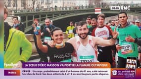 La sœur d'Éric Masson va porter la flamme olympique 