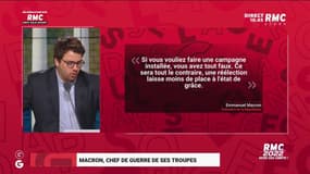 Le journal du Off : Macron, chef de guerre de ses troupes - 11/05