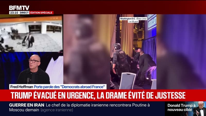 Tirs près de Donald Trump: "La violence n'a pas sa place dans la démocratie", rappelle Fred Hoffman, porte-parole des "Democrats abroad France"