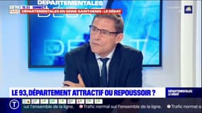 Départementales en Seine-Saint-Denis: pour Stéphane Troussel, l'enjeu est "de faire profiter les habitants" des emplois créés dans le département