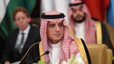 Le ministre des Affaires étrangères saoudien Adel al-Jubeir, le 17 avril 2018 à Riyad.