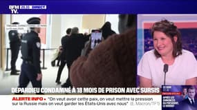 Gérard Depardieu condamné: "C'est une bonne décision, qui reconnaît la victimisation secondaire vécue par les victimes à l'audience", estime Me Claude Vincent, avocate de Sarah
