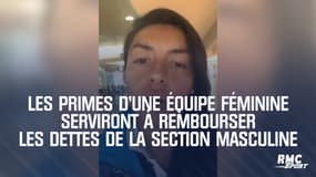 Les primes d'une équipe féminine serviront à rembourser les dettes de la section masculine