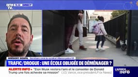 École près d'un point de deal à Saint-Ouen: "C'est un recul de l'État", estime Grégory Goupil du syndicat Alliance police 93