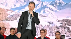 Edgar Grospiron, président du Cojo 2030, le 18 février 2025