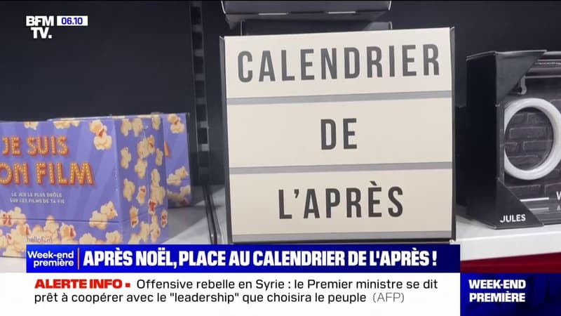 Après Noël, le calendrier de l'Après permet de prolonger la fête