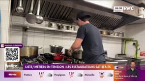 Liste des métiers en tension actualisée: les restaurateurs satisfaits 