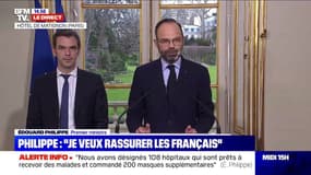 Coronavirus: Édouard Philippe rappelle que "le calme, la mesure et le bon sens" sont de rigueur