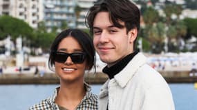 Léna Mahfouf et Sébastien Frit, le 8 octobre 2021 à Cannes