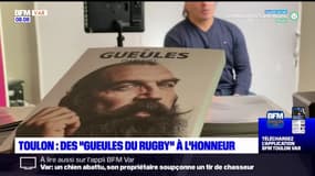 Toulon: les "gueules du rugby" devant l'objectif