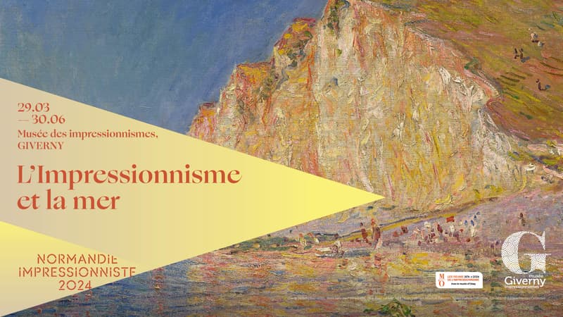 L'exposition L'Impressionnisme et la mer au Musée des Impressionnismes de Giverny en partenariat avec BFM Normandie
