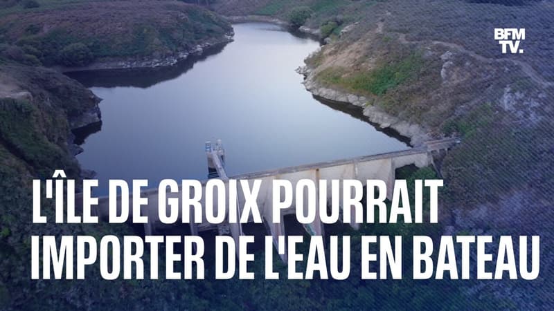 Face à la sécheresse, l'île de Groix pourrait importer de l'eau par bateau