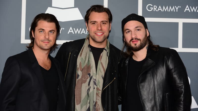 Le trio de Swedish House Mafia: Axwell Steve Angello et Sebastian Ingrosso.