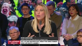 #Macron - "À chaque fois qu'il a fait un débat, des #giletsjaunes voulaient lui parler !"@AmezianeRose #GGRMC