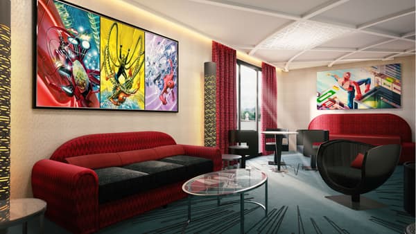 Visuel du Disney's Hotel New York - The Art of Marvel Visuel du Disney's Hotel New York - The Art of Marvel