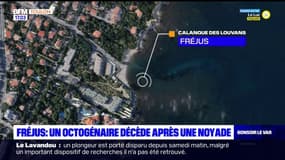 Fréjus: un octogénaire mort après s'être noyé à la calanque des Louvans