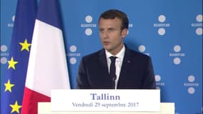 La politique fiscale va permettre de "faire revenir" les Français, estime Emmanuel Macron