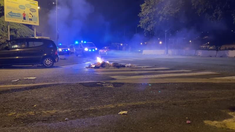 Mercredi soir, des violences ont éclaté dans les quartiers de l'Ariane et des Moulins à Nice.