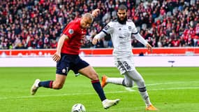 Burak Yilmaz face à Bordeaux, le 2 avril 2022.