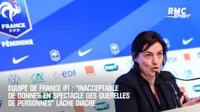 Equipe de France (F) : "Inacceptable de donner en spectacle des querelles de personnes" lâche Diacre