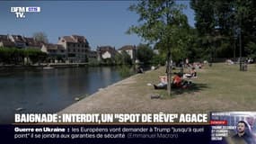 Moret-sur-Loing: le "spot de rêve" populaire sur les réseaux sociaux, est en réalité interdit à la baignade