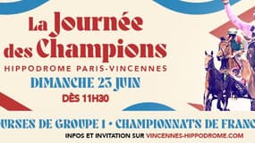 La Journée des Champions est programmée ce dimanche à Vincennes