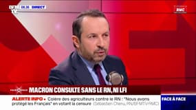 Consultations à l'Élysée: Sébastien Chenu dénonce "une erreur absolue" de ne pas recevoir le RN