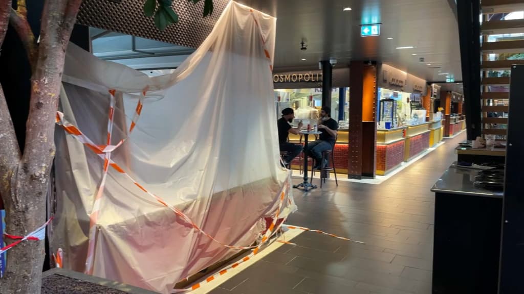 La halle gourmande de la Gare du sud à Nice est menacée par une liquidation judiciaire. La halle gourmande de la Gare du sud à Nice est menacée par une liquidation judiciaire.