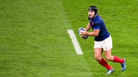 Antoine Dupont lors du quart de finale de la Coupe du monde France-Afrique du Sud (28-29), le 15 octobre 2023