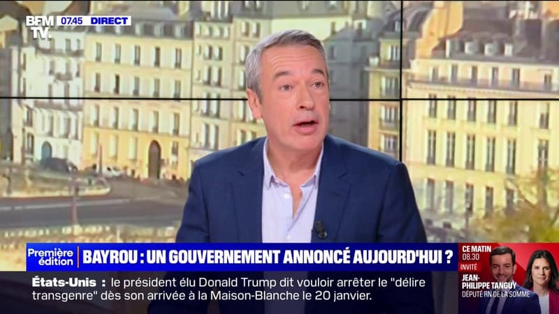 EDITO - Bayrou: un gouvernement annoncé aujourd'hui?