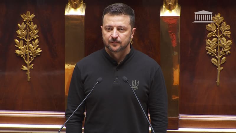 Suivez le discours de Volodymyr Zelensky à l'Assemblée nationale