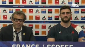 France-Ecosse : "Nous sommes très fiers de lui", Galthié félicite son capitaine Ollivon