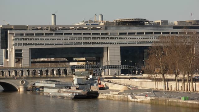 Le ministère des Finances à Paris.