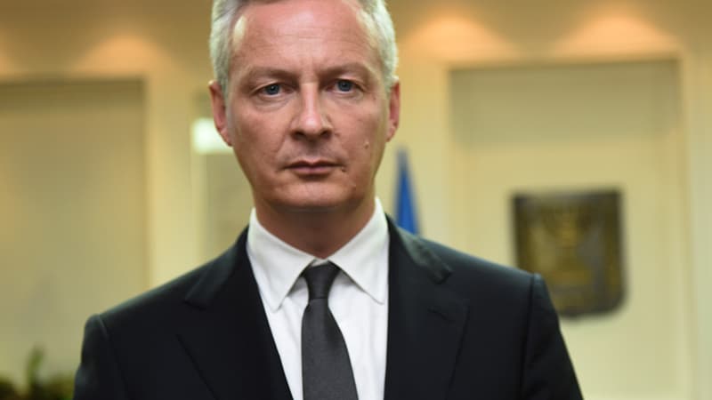 Bruno Le Maire lors d'un déplacement en Israël, le 5 septembre 2017.