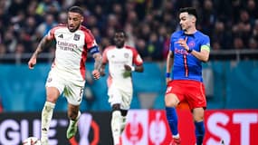 Corentin TOLISSO lors du match de Ligue Europa FSCB-OL, le 06/03/2025