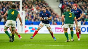 Charles Ollivon lors du quart de finale de la Coupe du monde de rugby France-Afrique du Sud (28-29), le 15 octobre 2023