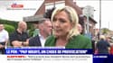 "Pour l'instant le pouvoir d'achat n'a pas été la priorité du gouvernement, qui n'a rien fait depuis un mois", s'indigne Marine Le Pen