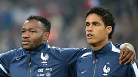 Steve Mandanda et Raphaël Varane