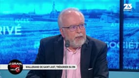 #GrandOral - @wdesaintjust, trésorier du @RNational_off : "Dans cette affaire #Benalla, @EmmanuelMacron a perdu de son autorité, est descendu de son piédestal et a dévalorisé la parole présidentielle." #GGRMC
