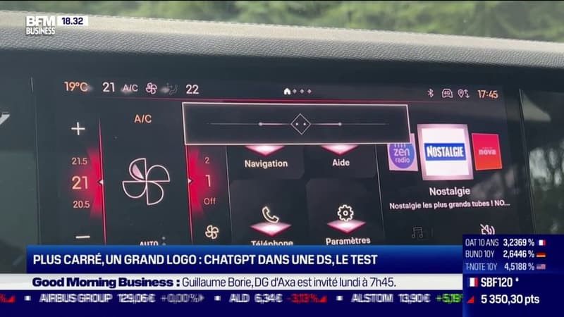 La marque premium DS teste ChatGPT dans ses voitures