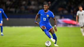 Manu Koné lors du match France-Islande (2-1, qualifs Coupe du monde 2026), le 9 septembre 2025