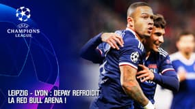 Leipzig - Lyon  : Depay refroidit la Red Bull Arena !