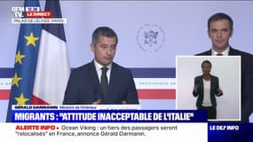 Gérald Darmanin annonce qu'un tiers des migrants de l'Ocean Viking seront "relocalisés" en France