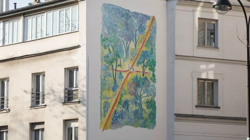 Fresque de Sempé