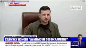 "Ne restez pas silencieux, soutenez l'Ukraine": l'appel de Volodymyr Zelensky aux Européens