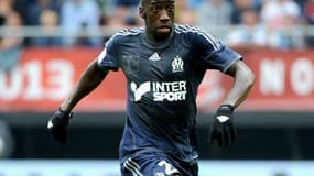 Souleymane Diawara, avec le maillot de l'OM.